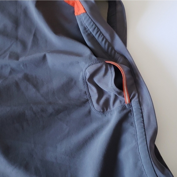 ⭐️3/ $30⭐️ MPG Women's Athletic Skirt Skort Grey Orange Size M - Picture 3 of 9